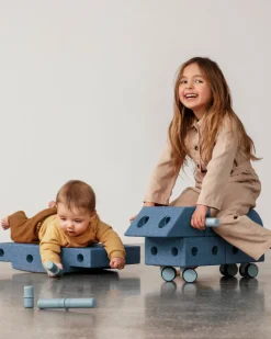 MODU Explorer Set Deep Blue / Sky Blue- Store Byggesæt|Tumlemøbler