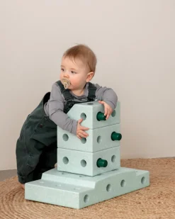 MODU Explorer Set Ocean Mint / Forest Green- Store Byggesæt|Tumlemøbler