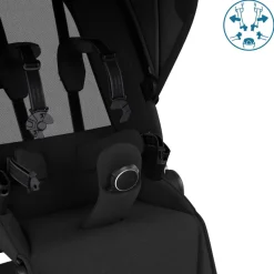 Maxi-Cosi Fame - Twillic black- Klapvogne Med Flade Sæder