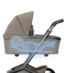 Maxi-Cosi Fame carrycot - Twillic truffle- Liggedele Til Kombivogne