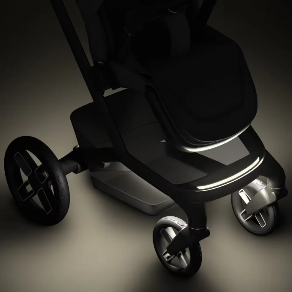 Maxi-Cosi Fame kombivogn - Twillic Black- Kombivogne Med Flade Sæder