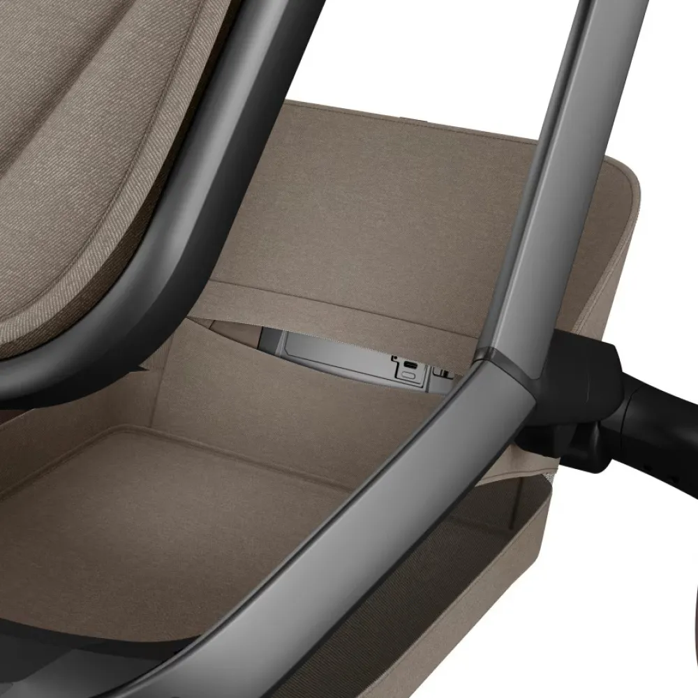 Maxi-Cosi Fame kombivogn - Twillic Truffle- Kombivogne Med Flade Sæder