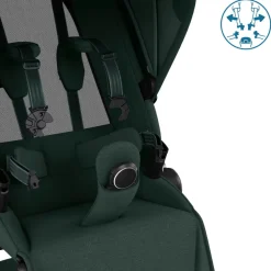 Maxi-Cosi Fame pakke - Twillic green- Kombivognspakker