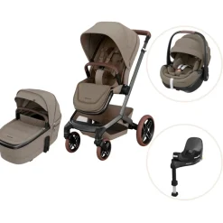Maxi-Cosi Fame pakke - Twillic truffle- Kombivognspakker