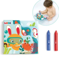 Ludi Farvebog til badet- Badelegetøj