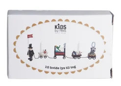 Kids By Friis Fødselsdagslys Hvid 10 Stk-Børn Fødselsdagstoge
