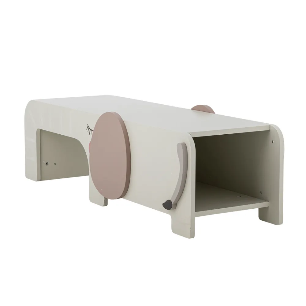 Bloomingvillemini Ferdinand Bænk, Grå - FSC®, MDF-Børn Bænke & Skamler