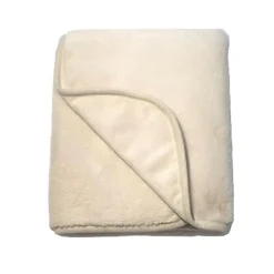 MINIDREAMS Filt Fluffy - Beige-Børn Tæpper