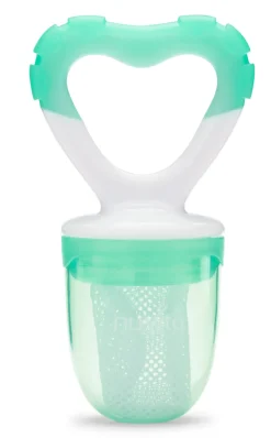 Nuvita FLAVORILLO 2 i 1 frugtsut og bidering - grøn- Foodfeeder Og Frugtsut