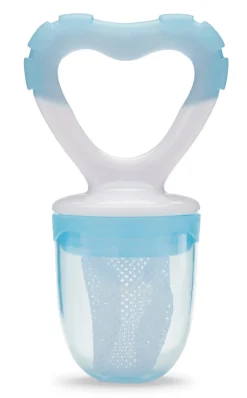 Nuvita FLAVORILLO 2 i 1 frugtsut og bidering - blå- Foodfeeder Og Frugtsut