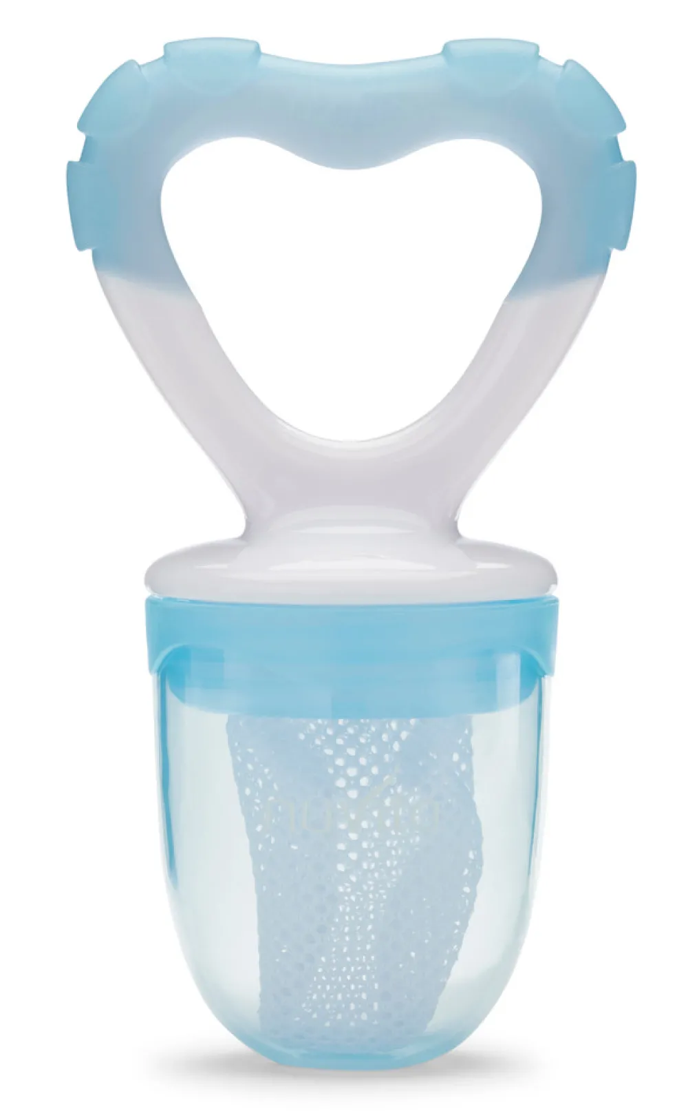 Nuvita FLAVORILLO 2 i 1 frugtsut og bidering - blå- Foodfeeder Og Frugtsut