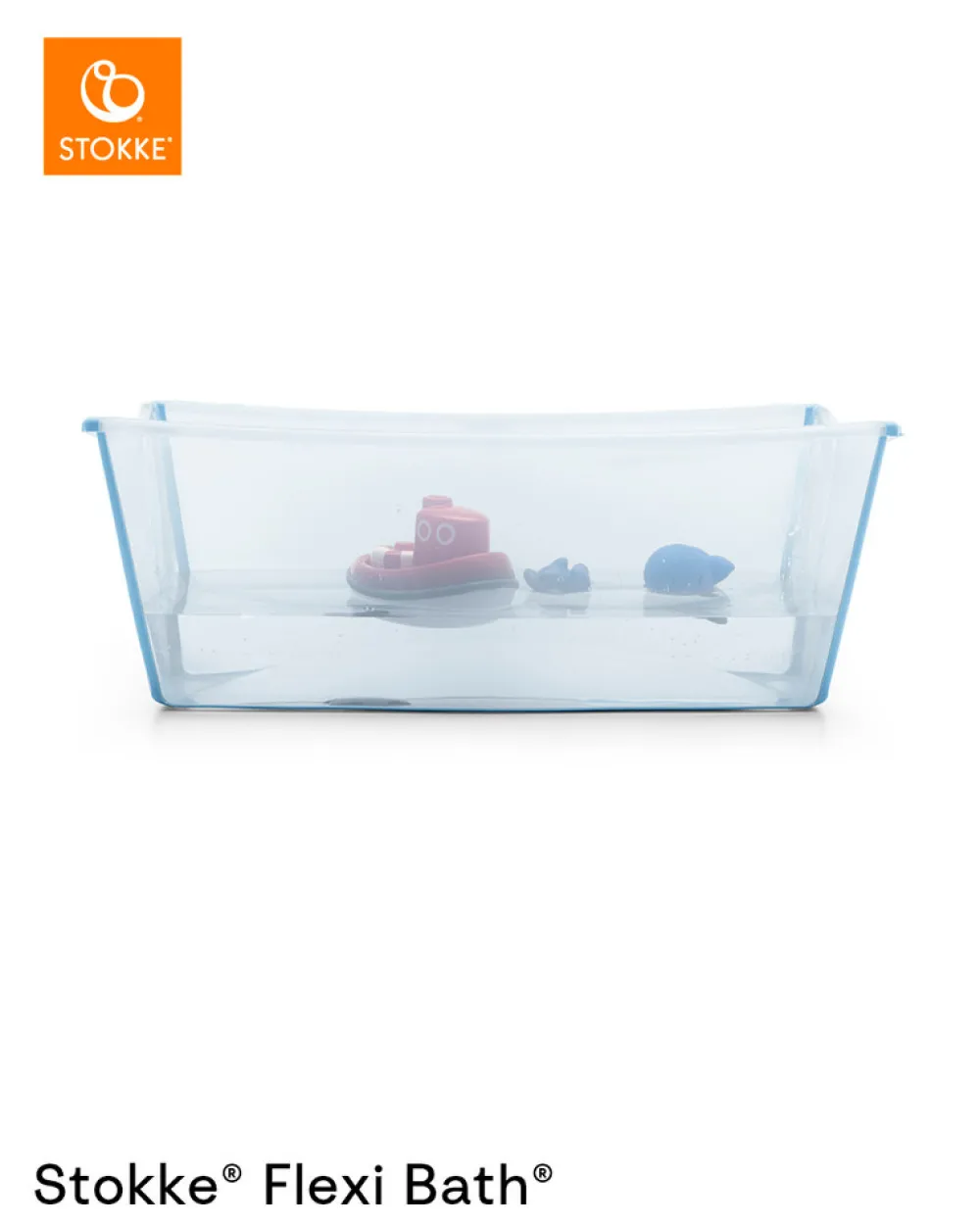 Stokke® Flexi Bath - Ocean Blue- Badekar, Stativer & Badestole