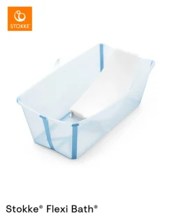 Stokke® Flexi Bath - Ocean Blue- Badekar, Stativer & Badestole