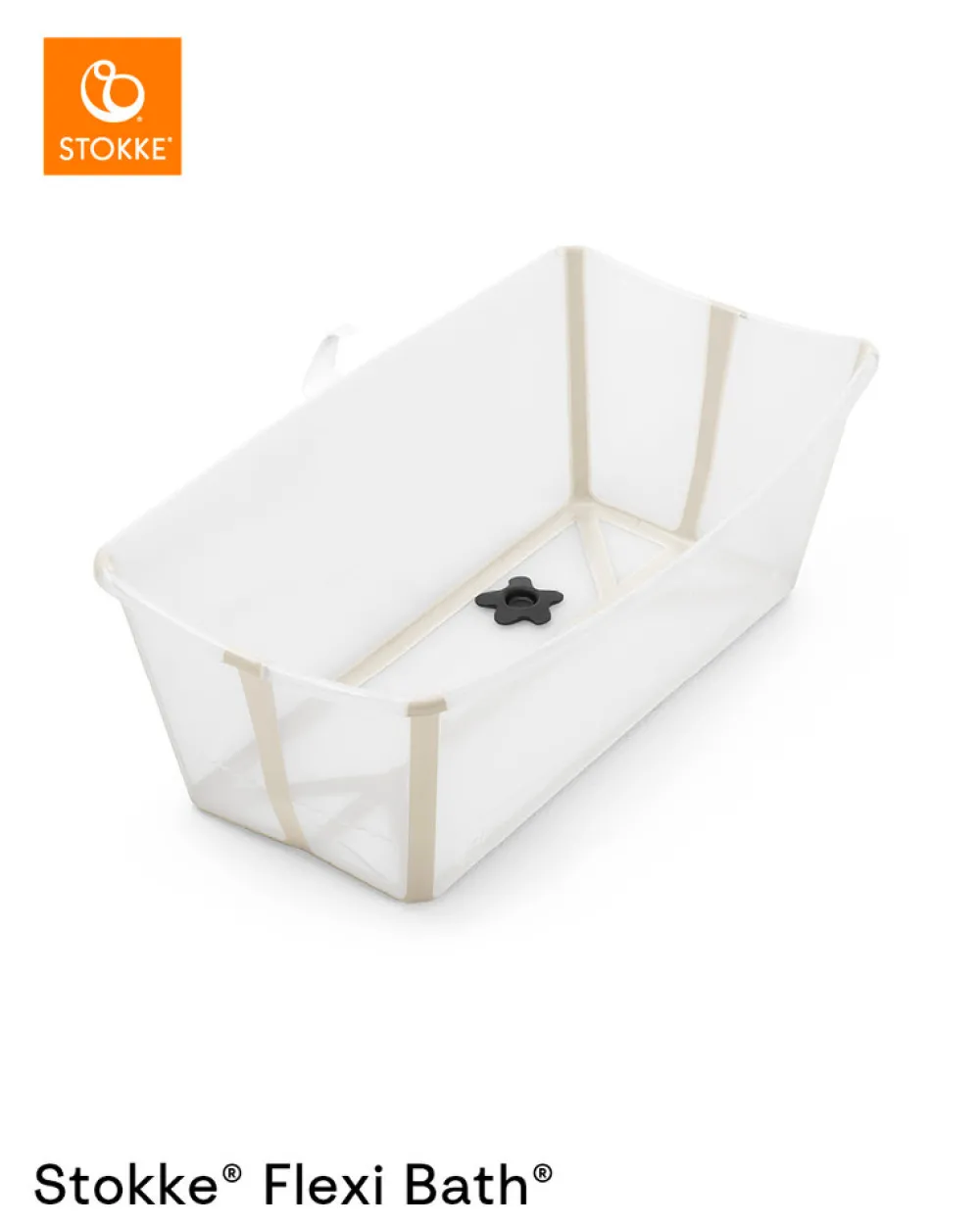 Stokke® Flexi Bath - Sandy Beige- Badekar, Stativer & Badestole