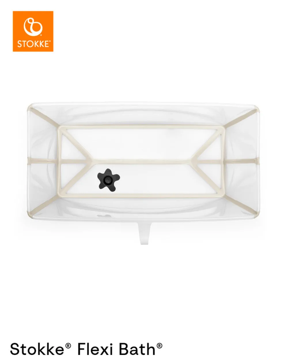 Stokke® Flexi Bath - Sandy Beige- Badekar, Stativer & Badestole