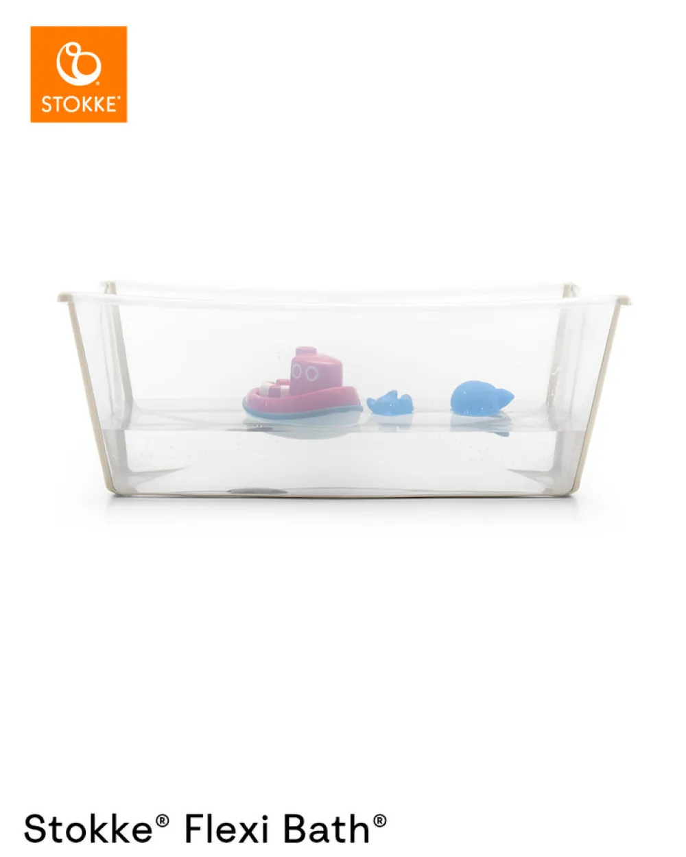 Stokke® Flexi Bath - Sandy Beige- Badekar, Stativer & Badestole