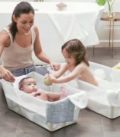 Stokke® Flexi Bath - Sandy Beige- Badekar, Stativer & Badestole