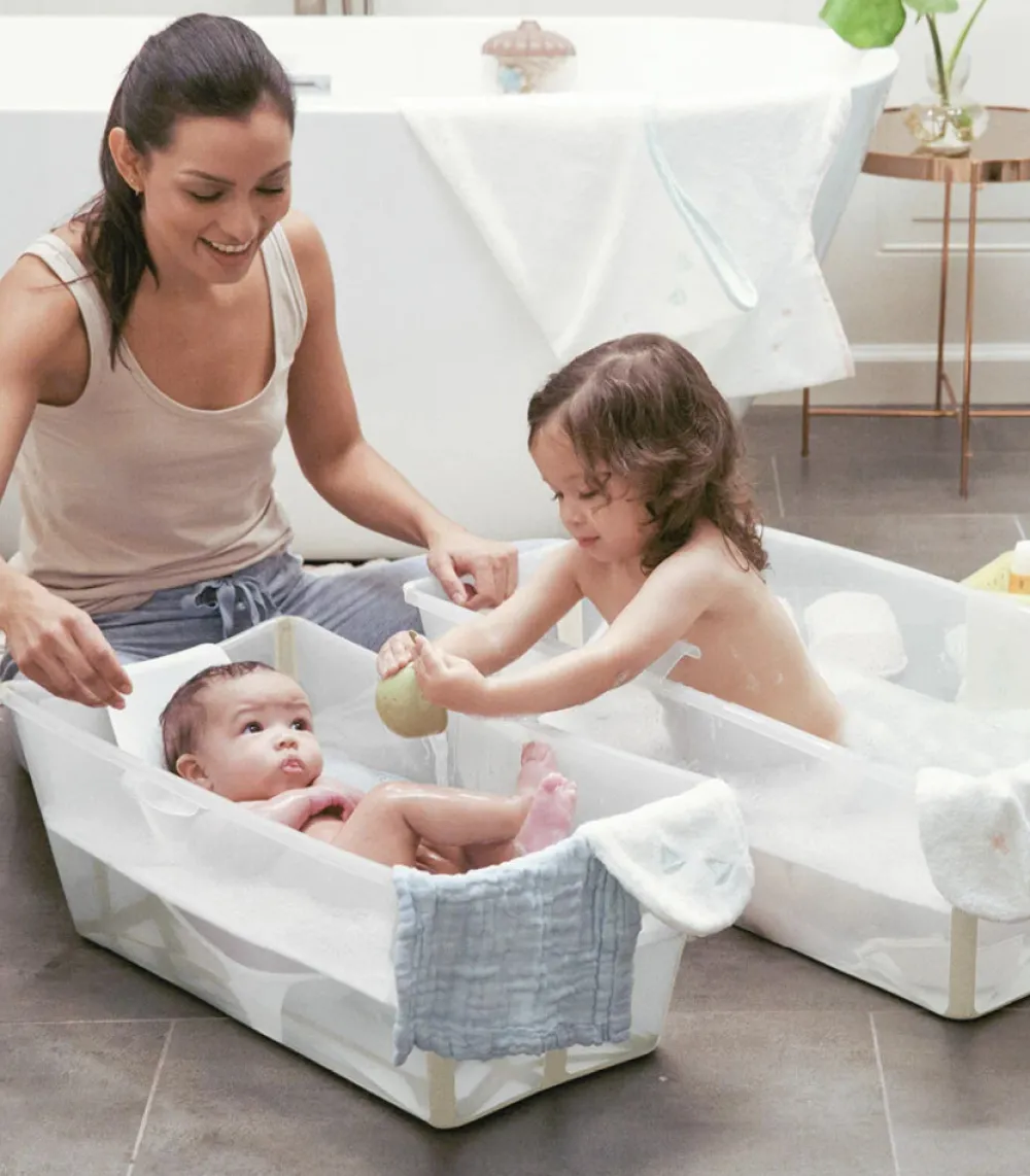 Stokke® Flexi Bath - Sandy Beige- Badekar, Stativer & Badestole