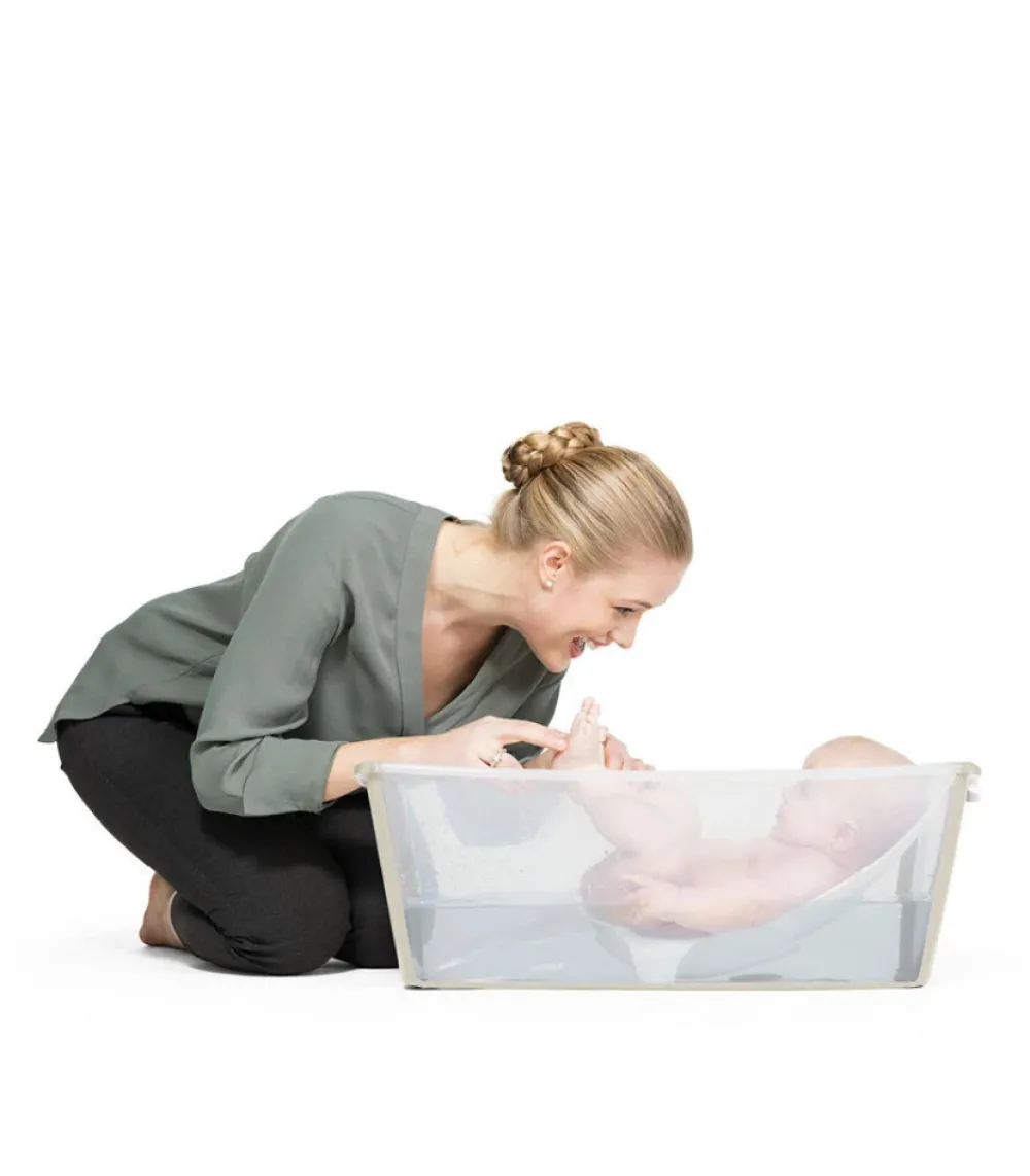 Stokke® Flexi Bath - Sandy Beige- Badekar, Stativer & Badestole