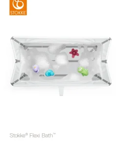 Stokke® Flexi Bath og Newborn Support - hvid- Badekar, Stativer & Badestole