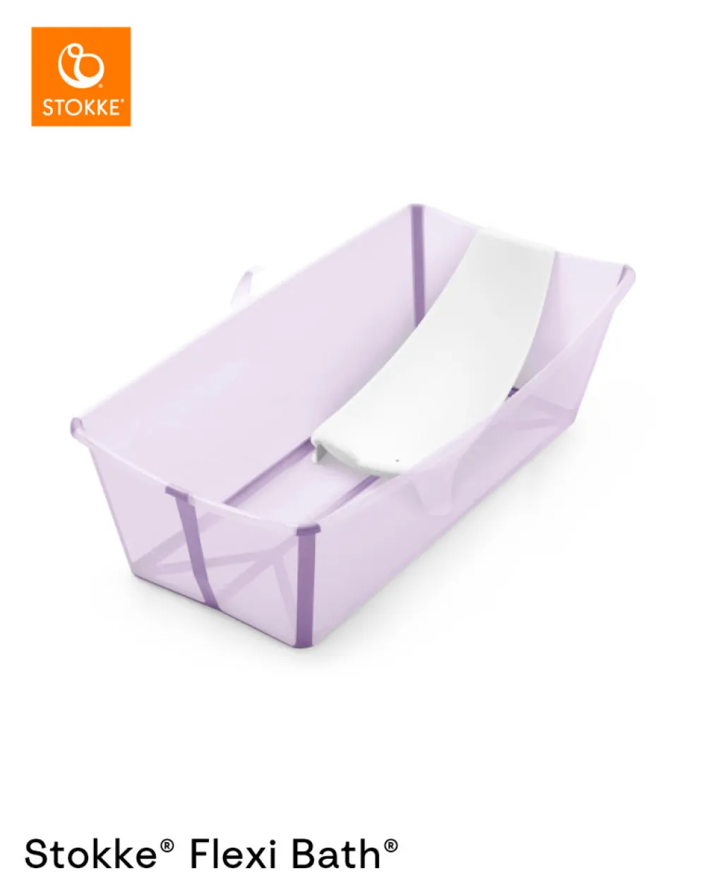 Stokke® Flexi Bath XL - Lavender- Badekar, Stativer & Badestole