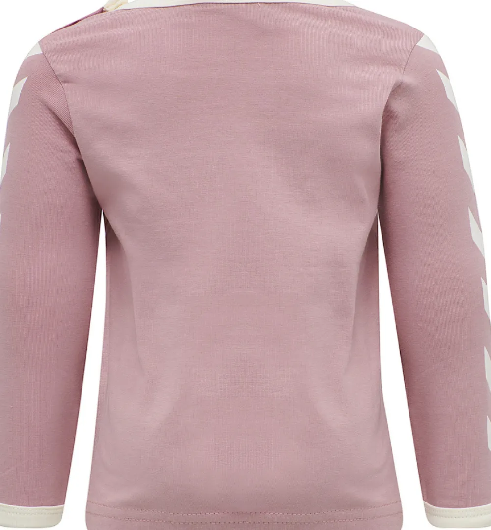 hummel Flipper t-shirt l/s - 4852- Bluser