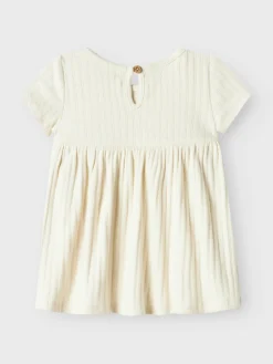 Lil' Atelier Flora ss bodykjole - TURTLEDOVE- Kjoler