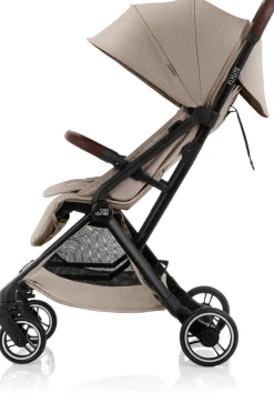 Britax Römer Flylite - Style teak- Klapvogne Med Flade Sæder|Rejseklapvogne
