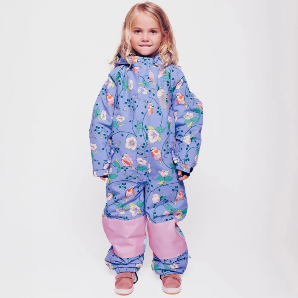 Småfolk Flyverdragt - Purple delight- Flyverdragter