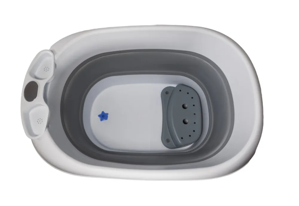 BabyDan Folde badekar 100L m. stol- Badekar, Stativer & Badestole