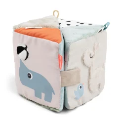 Done By Deer Folde-ud sanseterning Deer friends Farvemix- Legetøj Til Barnevogne & Autostole