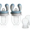 Kidsme Foodfeeder -Startpak 2 pk Azure- Foodfeeder Og Frugtsut