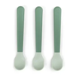 Done By Deer Foodie easy-grip babyske 3-pak Grøn- Bestik