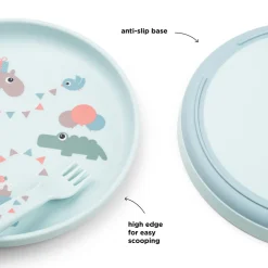 Done By Deer Foodie spisesæt Celebration Blå- Service