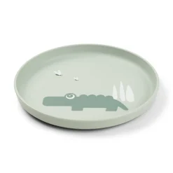 Done By Deer Foodie tallerken Croco Grøn- Service