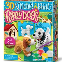 4M Form og mal, 3D Hvalpehunde- Kreasæt