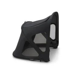 Bugaboo Fox 5 breezy sun canopy v2 - midnight black- Solskærme & Kalecher