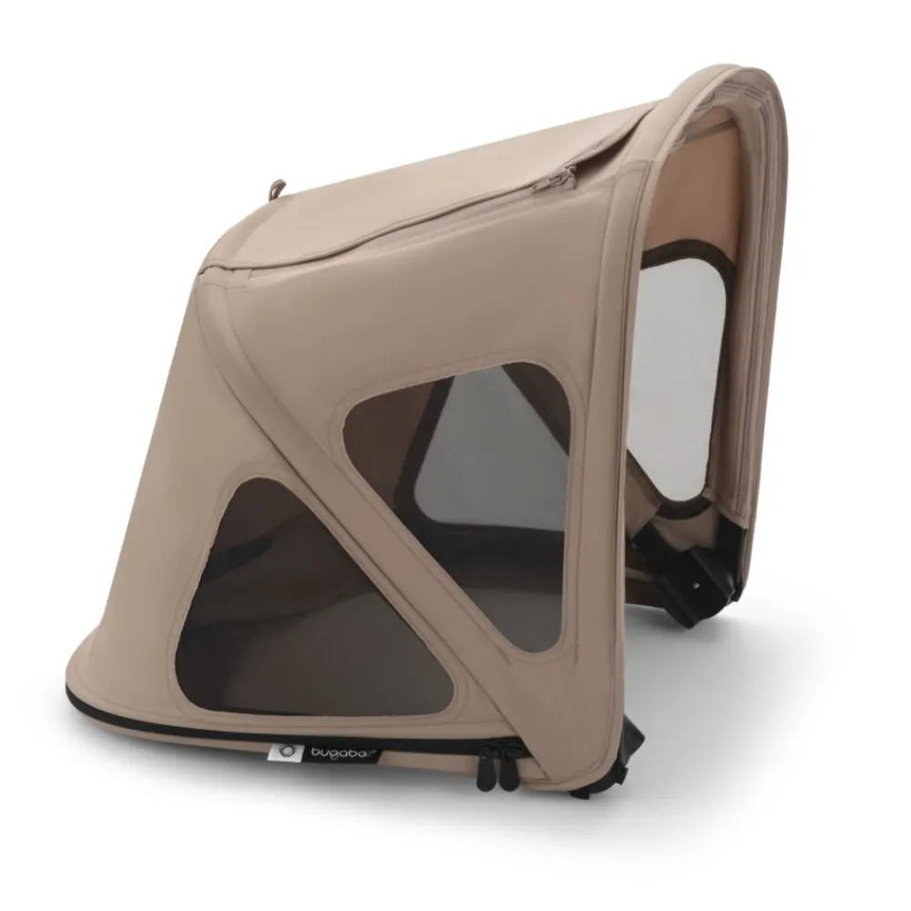 Bugaboo Fox 5 breezy sun canopy v2 - dune taupe- Solskærme & Kalecher