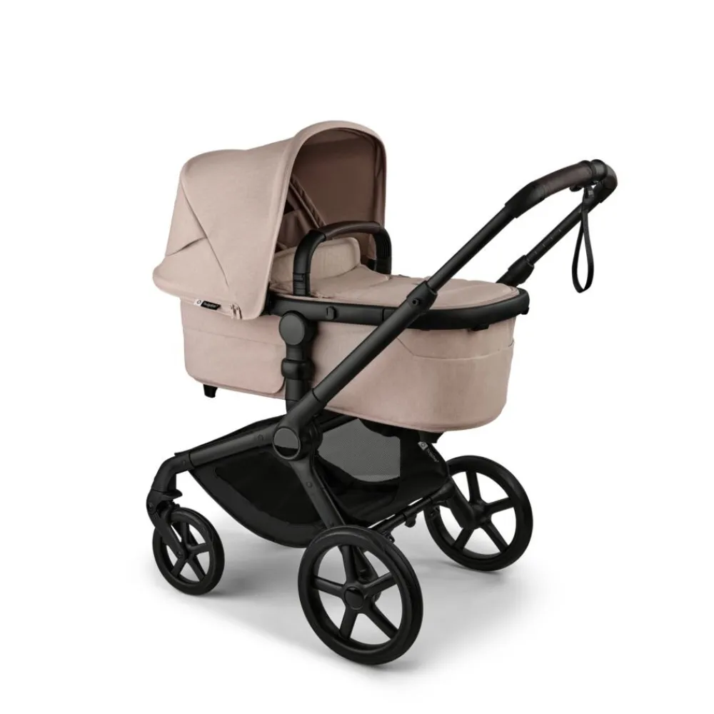 Bugaboo Fox 5 Renew complete - black/desert taupe melange- Kombivogne Med Ergonomiske Sæder
