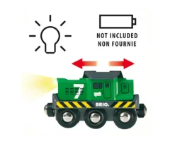 Brio Fragtlokomotiv, batteridrevet- Togbaner & Tog