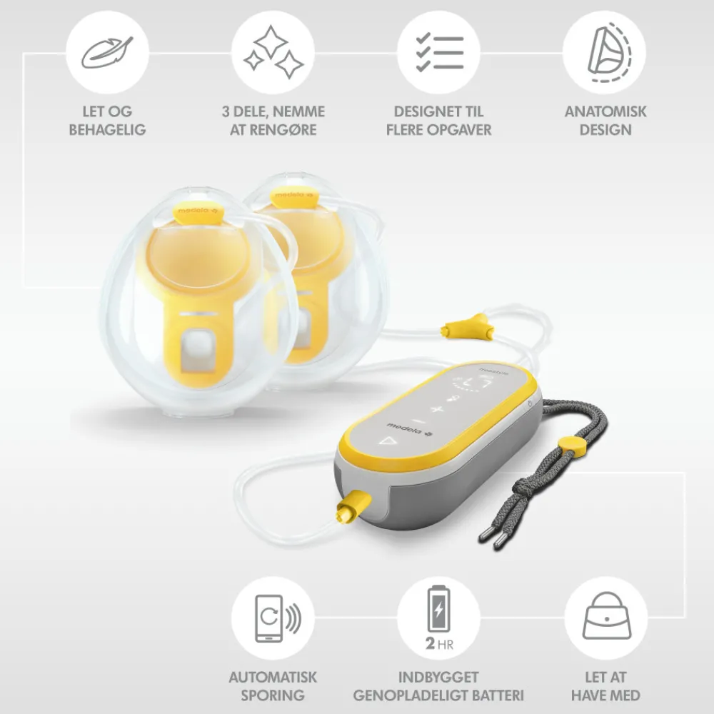 Medela Freestyle Hands-free Brystpumpe- Brystpumper