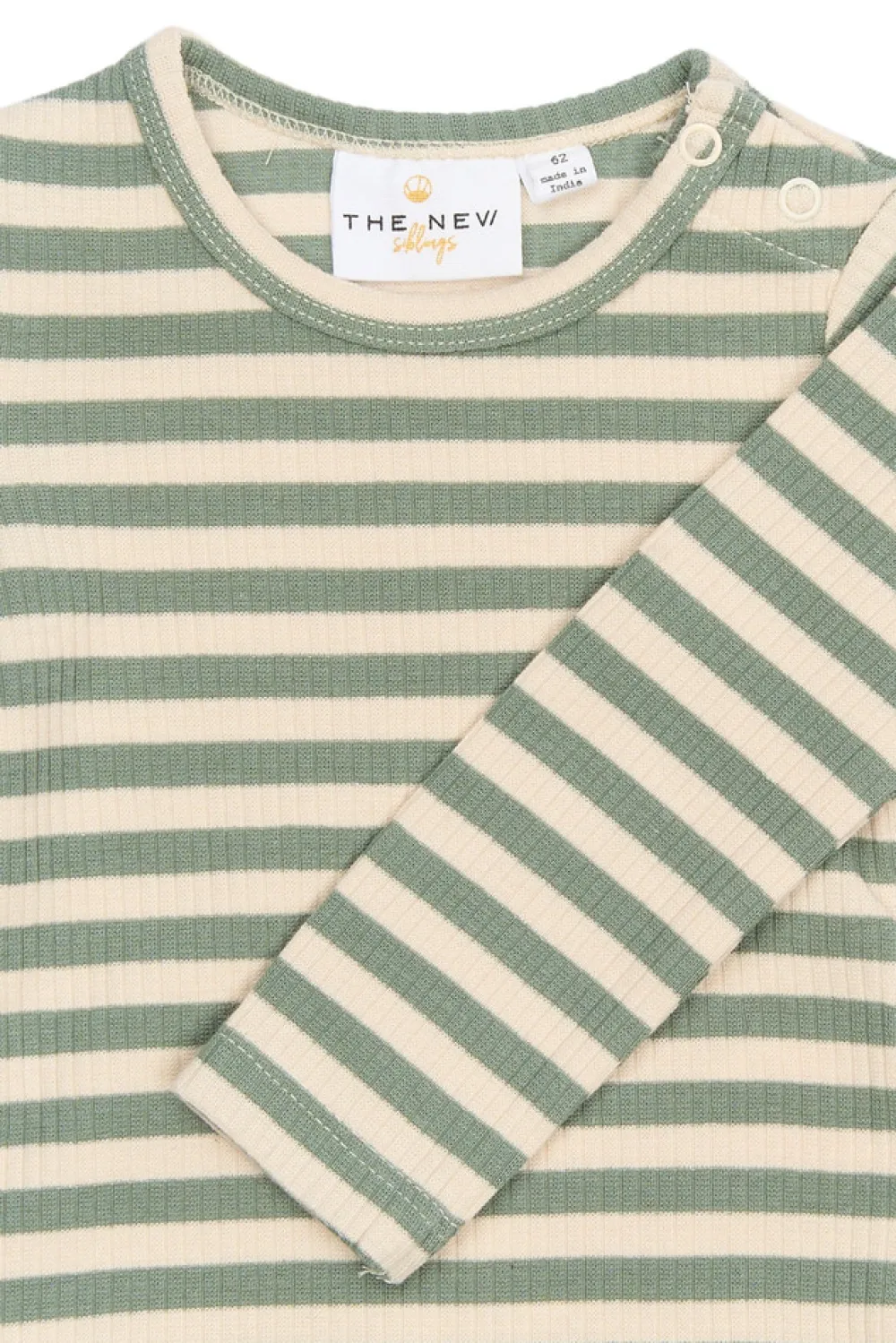 The New Siblings Fro Rib Body Langærmet - LILY PAD- Juletøj|Bodystocking Langærmet