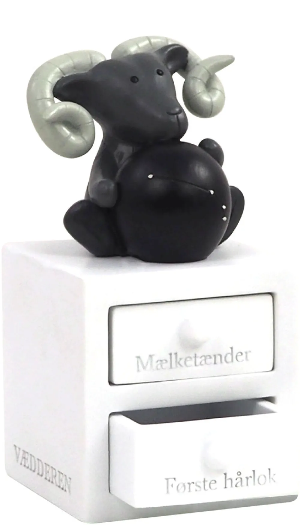 Kids By Friis Første tand/hårlok - vædderen-Børn Smykkeskrin