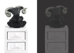 Kids By Friis Første tand/hårlok - vædderen-Børn Smykkeskrin