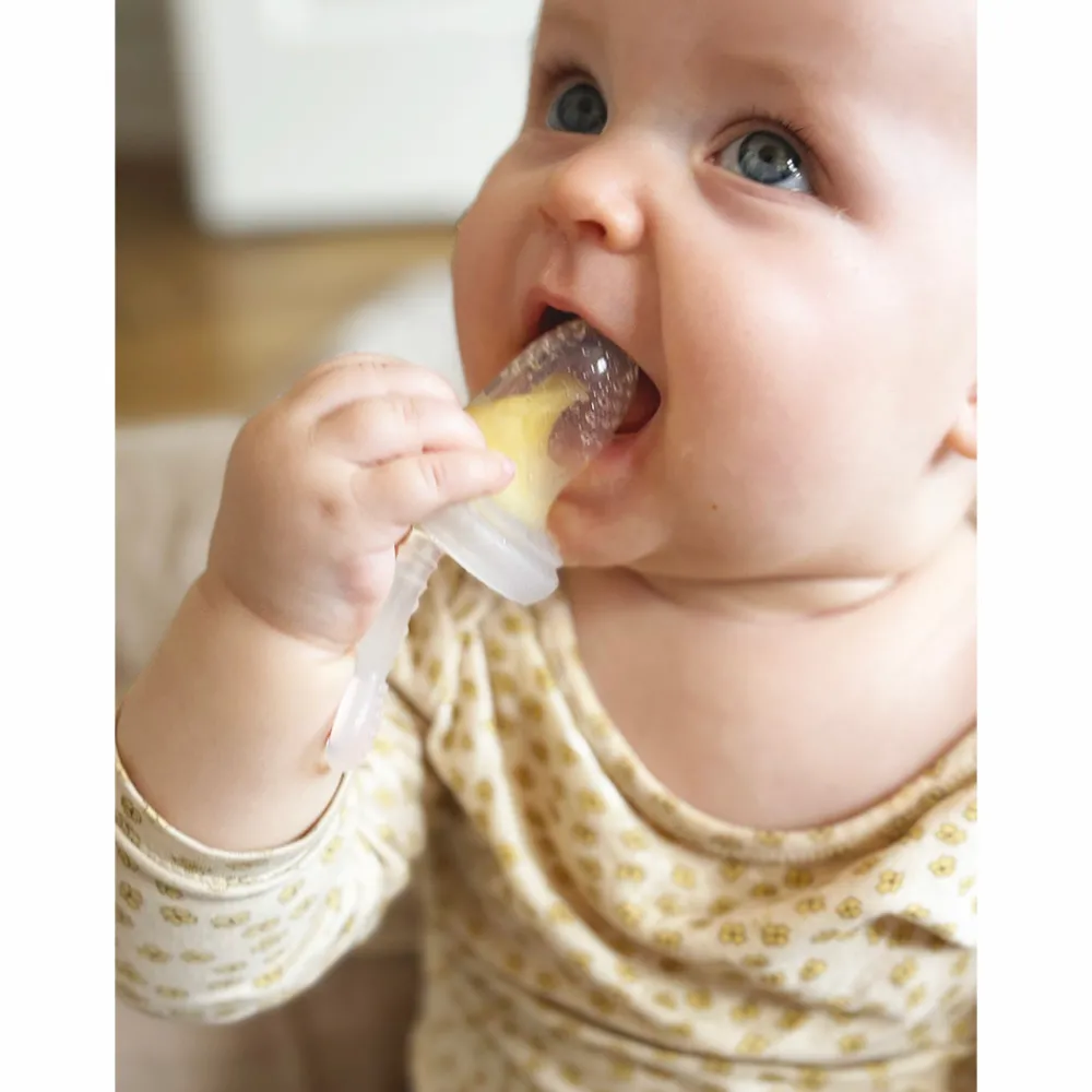 Le Toft Frugtsut med mini fryseform - Rose- Foodfeeder Og Frugtsut