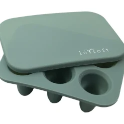 Le Toft Frugtsut med mini fryseform - Smokey Green- Foodfeeder Og Frugtsut
