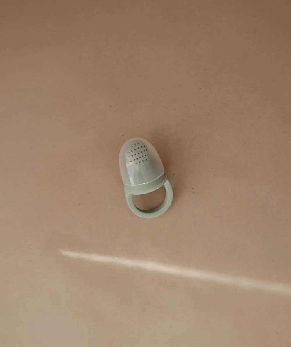 MUSHIE Frugtsut 2-Pak - Cambridge Blue- Foodfeeder Og Frugtsut