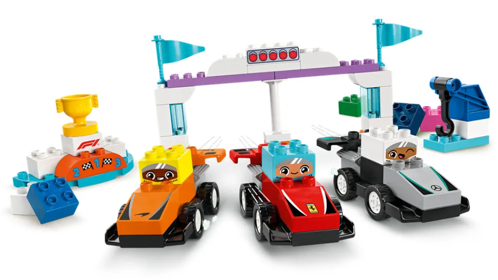 LEGO Duplo F1-teams med racerbiler og kørere 10445- Lego