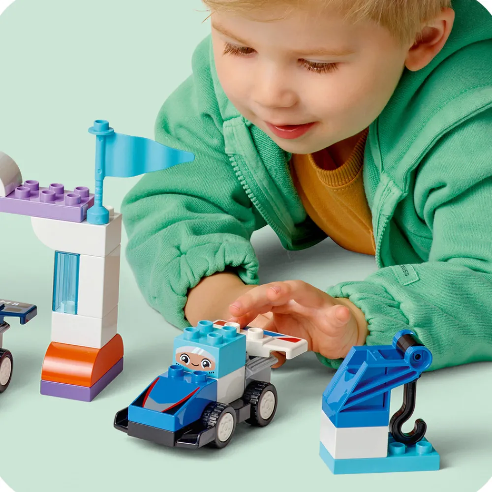 LEGO Duplo F1-teams med racerbiler og kørere 10445- Lego