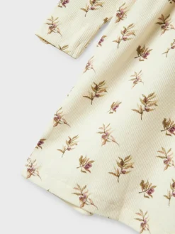 Lil' Atelier Gavo langærmet kjole - TURTLEDOVE- Kjoler